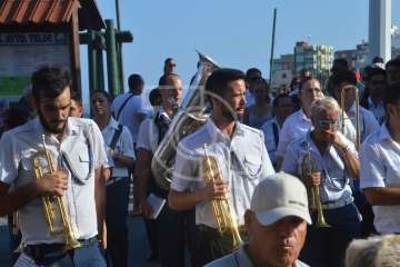 Procesión marítimo-terrestre de Melenara 2018 (Foto TA)